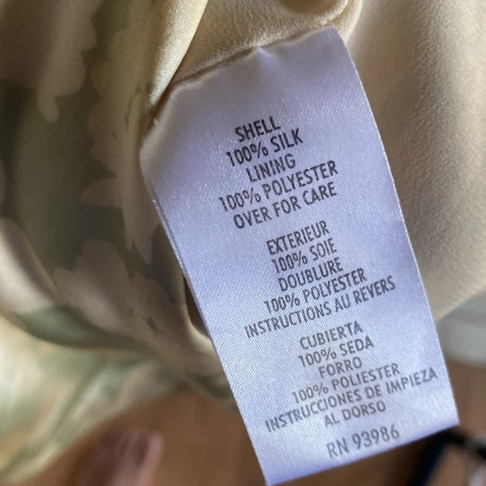 Petite Sophisticate vintage silk dress be - Picture 7 of 7